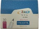 White Plastic Eraser (1 x 30)