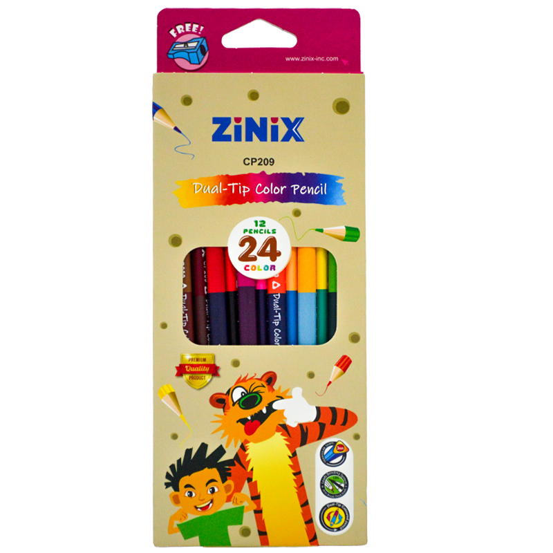 Color-pencil_CP209.png Dual-Tip Color Pencil (1*12) - Image 1