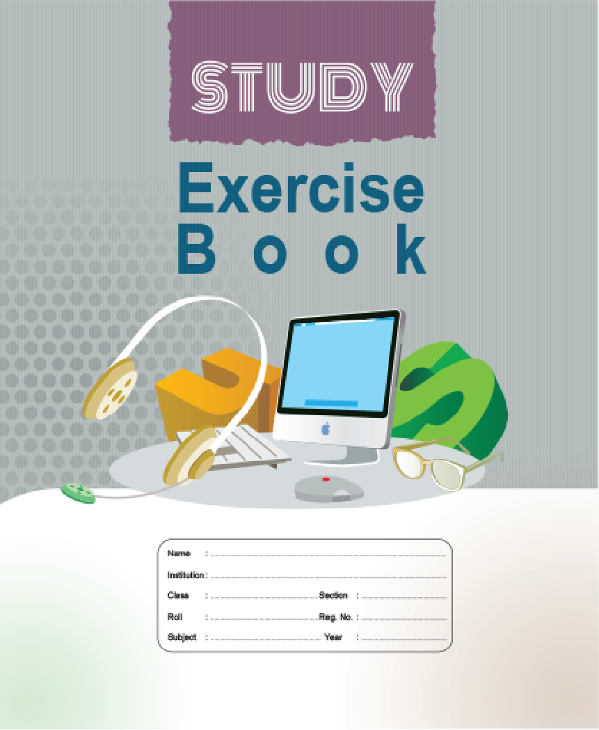 EB215.png Study Exercise Book English (Small/124 pages) - Image 1