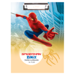 Zinix Paper Clip Board-Spiderman