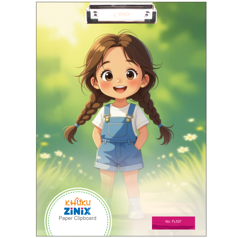 FL537.png Zinix Paper Clipboard (Khuku) - Image 1