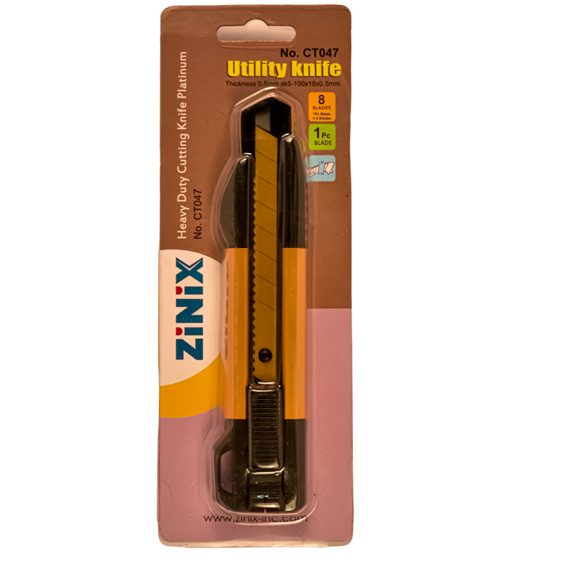 Knife.png Heavy Duty Cutting Knife Platinum - Image 1
