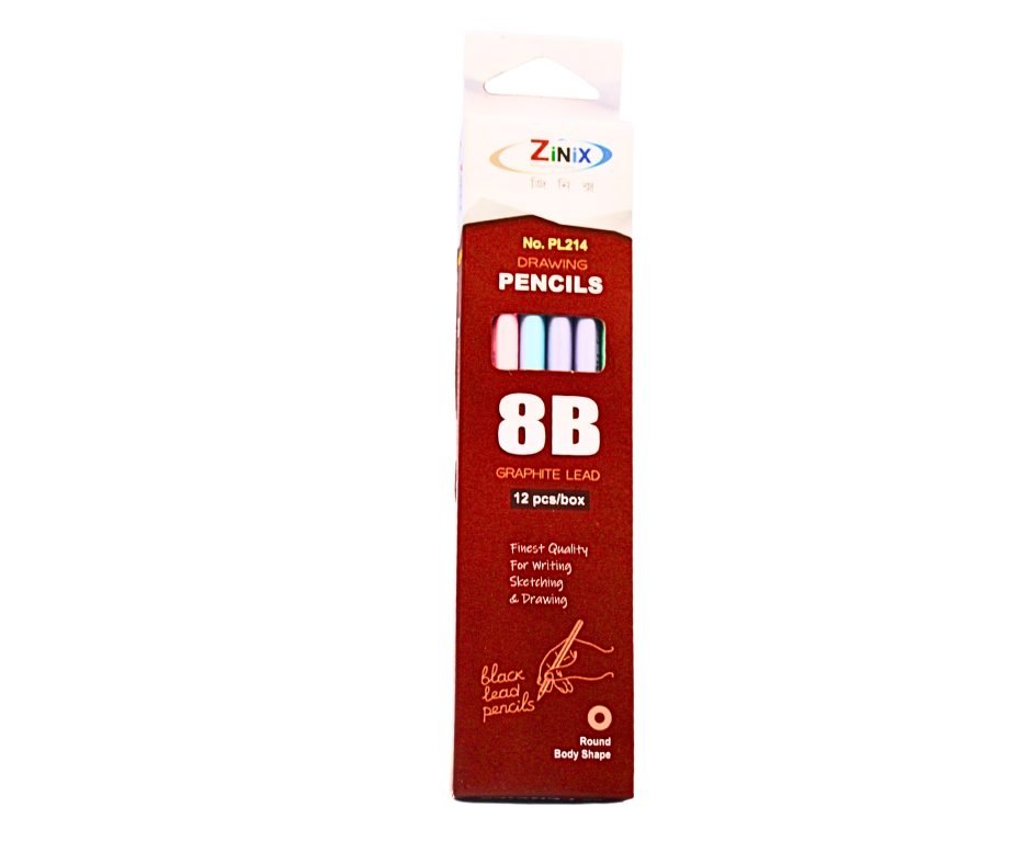 Zinix-8B-Graphite-Lead-2.jpg Zinix 8B Graphite Lead (1*12) Box - Image 1